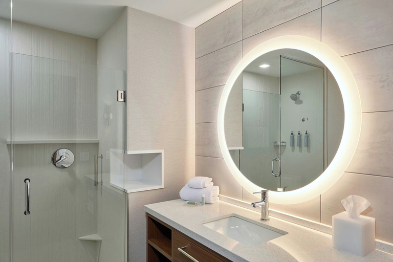 Bathroom 4, Courtyard by Marriott Denver Downtown West, Denver