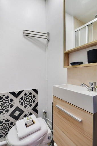Bathroom 5, Comfortable Studio - 1P - Porte-dauphine/, Paris