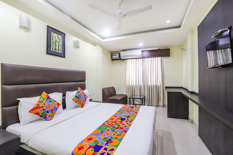 Bedroom 1, Fabhotel Ample Yard, Chennai