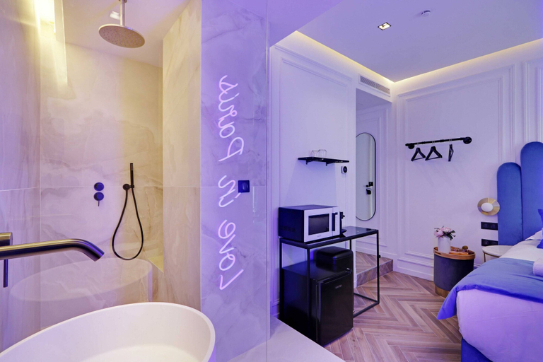 Bathroom 4, Elegant Private Room - 2P - Chatelet, Paris