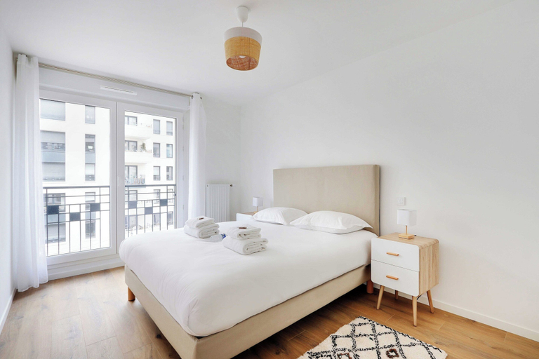 Room 2, Modern Apartment - 2br/4p - Saint-ouen sur Seine, Seine-Saint-Denis