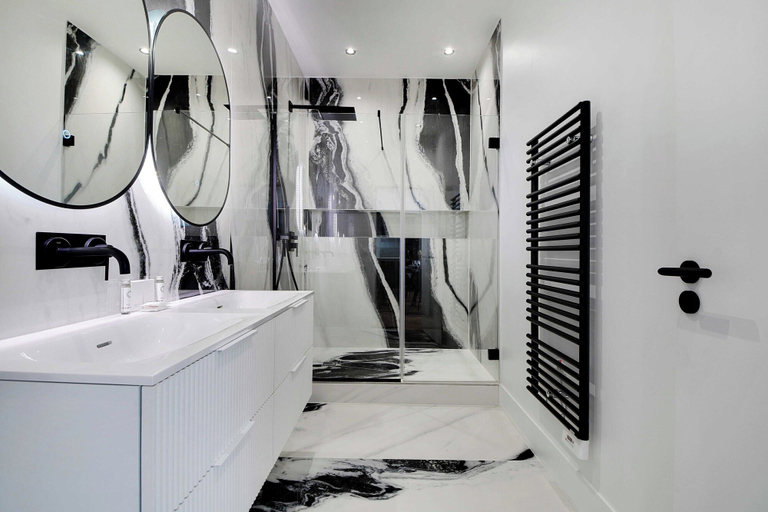 Bathroom 4, Welcoming Apartment - 2br/6p - Madeleine, Paris
