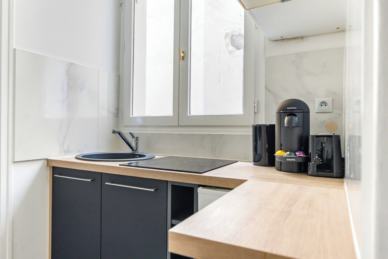 Private kitchen 5, Intimate Studio - 2P - Vincennes/lac Saint-mande, Val-de-Marne