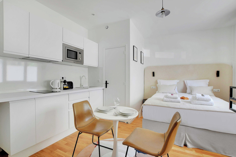 Bedroom 4, Peaceful Studio - 2P - Clignancourt, Paris