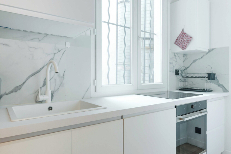 Private kitchen 4, Peaceful Apartment - 2br/4p - Sorbonne, Paris