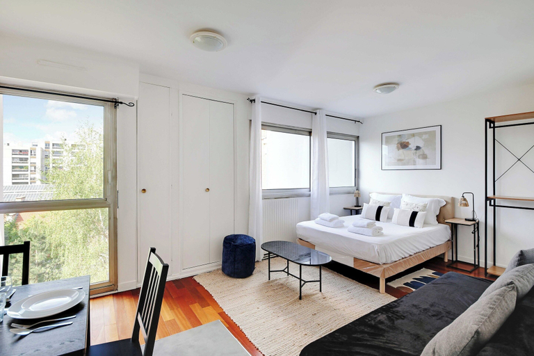 Room 4, Stunning Studio - 4P - La Villette, Paris