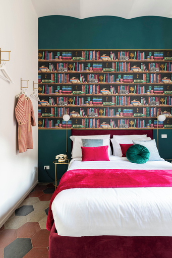 Bedroom 2, Colosseo book house, Roma