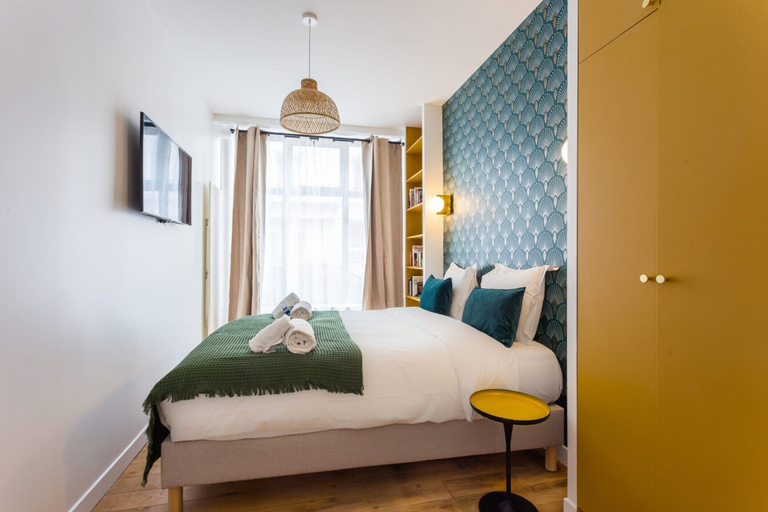 Room 3, Charming Flat - 2bd/8p - Charonne/bastille, Paris
