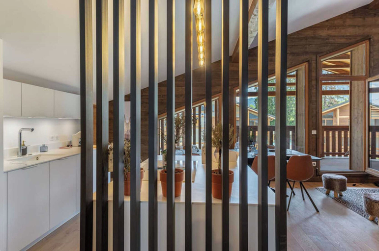 Interior, 4 Bedroom Duplex With Large Balcony and Parking, Haute-Savoie
