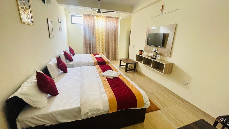 Bedroom 3, The Gange Hill By Green Bird Hospitality, Garhwal