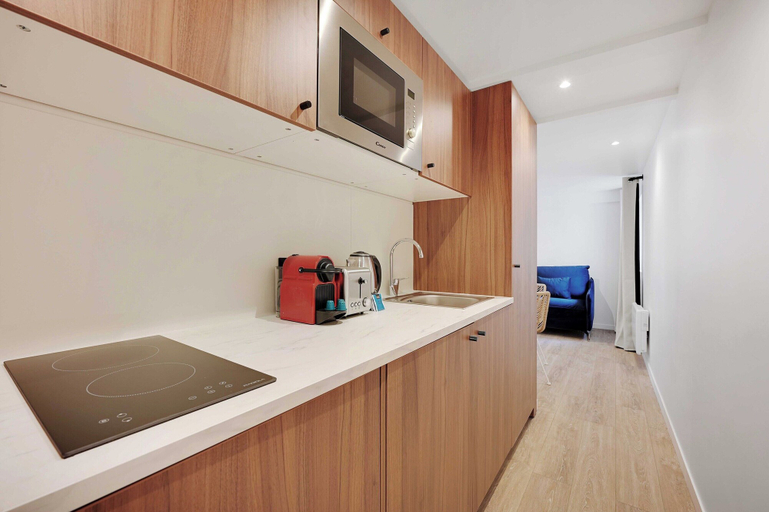 Private kitchen 5, Charming and Modern apt - 1bd/4p - Aubervilliers, Seine-Saint-Denis