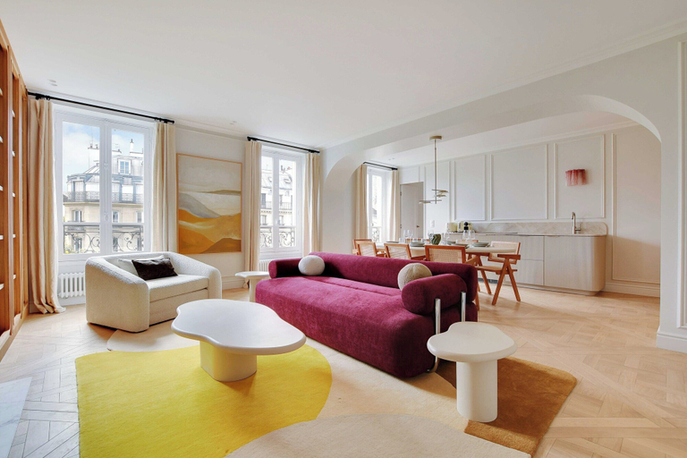 Living area 5, Exceptional Duplex - Ac-4br/8p- Close to Marais, Paris
