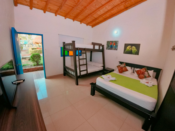 Bedroom 3, Hotel Acuarela del Rio, Sopetrán