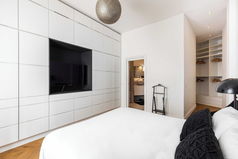 Bedroom 3, Luxury Apartment - 5bd/10p - Passy/trocadero, Paris