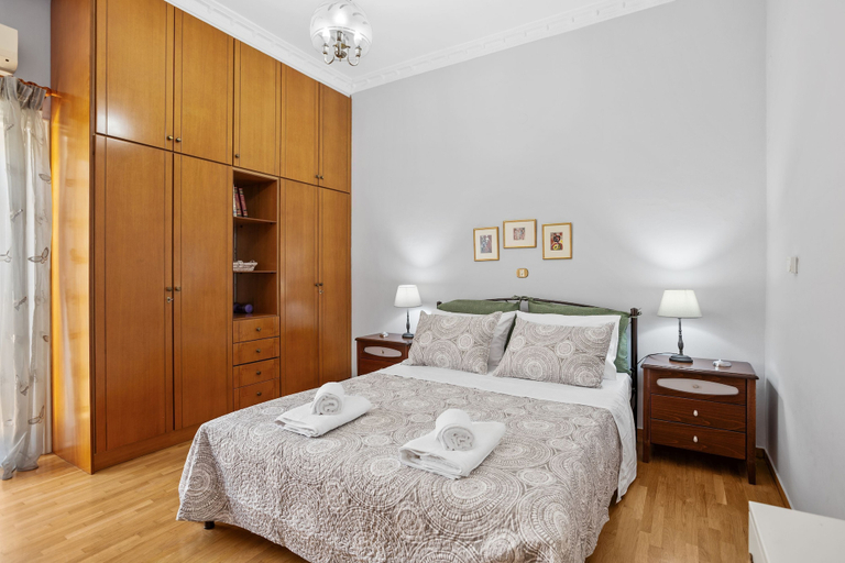 Bedroom 2, Artistic Apartment in Chania, Crete