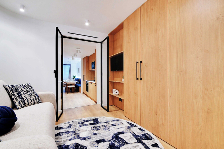 Living area 5, Welcoming Apartment - 2br/6p - Sainte-avoye, Paris