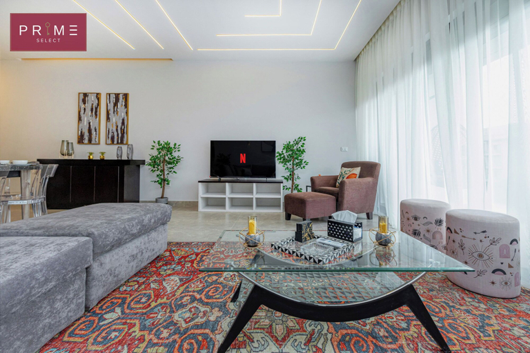 Living area 3, Prime Select Lake View, New Cairo City