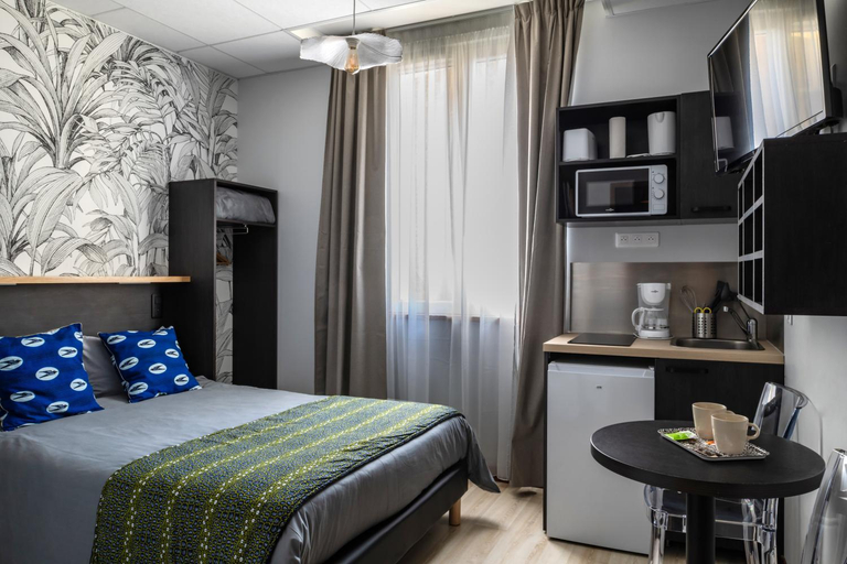 Bedroom 2, Smart Appart Le Havre 97, Seine-Maritime