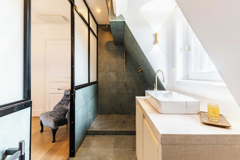 Bathroom 5, Haven of Peace With Heated Pool and Garden, Calvados