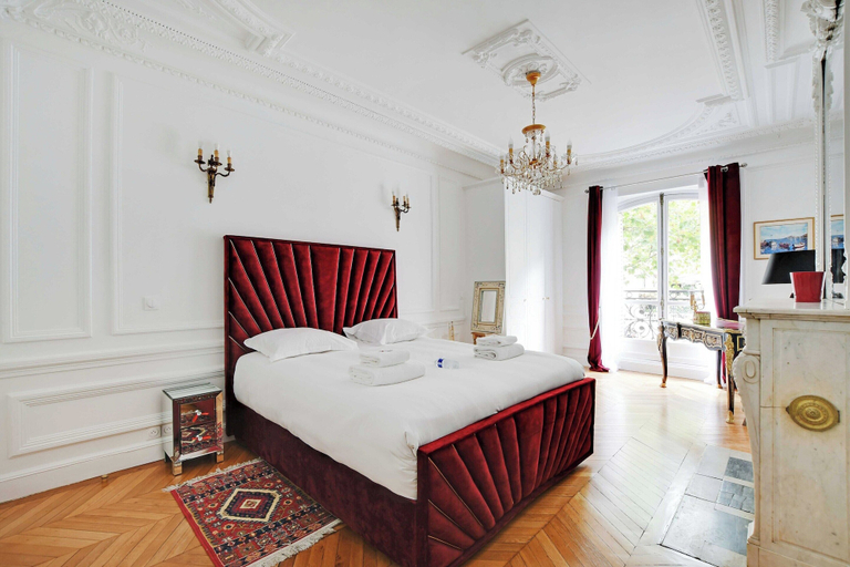 Bedroom 3, Luxurious Flat - 4bd/8p - Arc de Triomphe, Paris