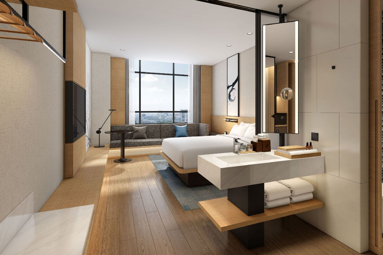 Bathroom 4, Fairfield by Marriott Hangzhou Qiantang, Hangzhou