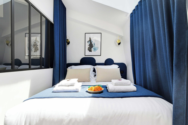 Bedroom 3, Modern Apartment in Sainte Marguerite, Paris