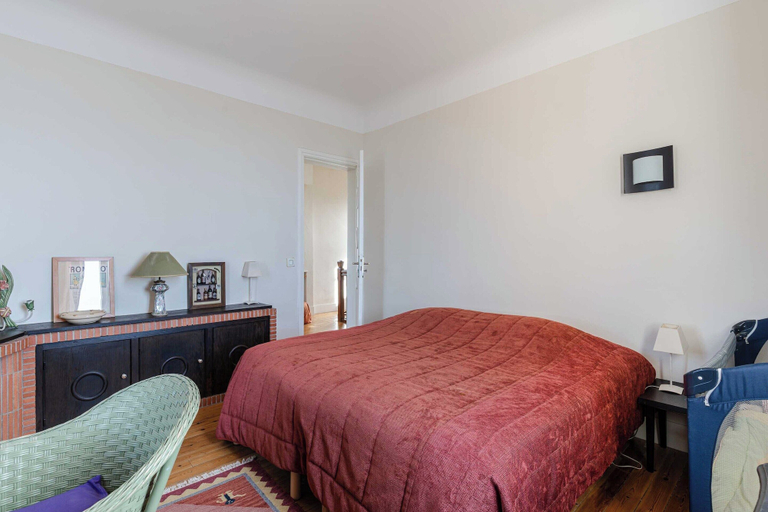 Bedroom 4, The Benervilloise Villa With its Feet in the Water, Calvados