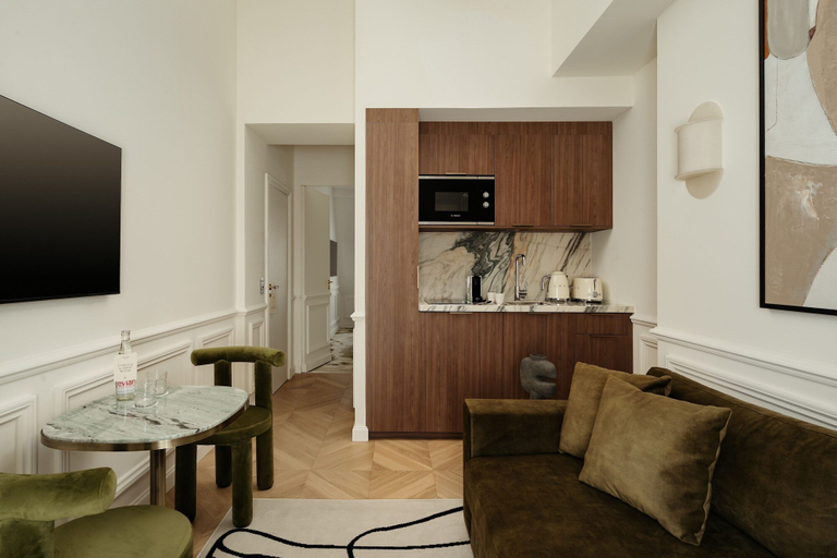 Private kitchen, Leon Hotel-sacre Coeur View-suite-62, Paris