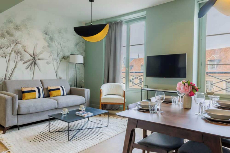 Living area 4, Cosy Apartment 1BR 4P Jardin du Luxembourg, Paris