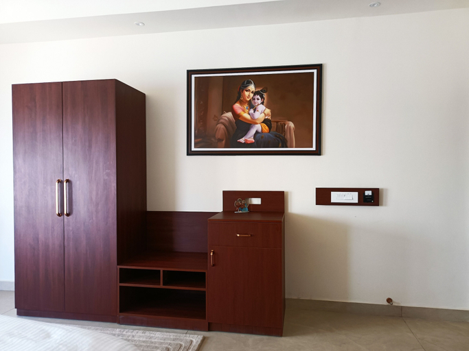 Bedroom 2, ISKCON Prayagraj Guest House, Allahabad