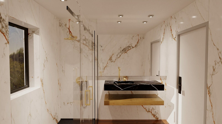 Bathroom 4, Central Monchique Hotel – Villa Termal Spa Resort by Unlock Hotels, Monchique