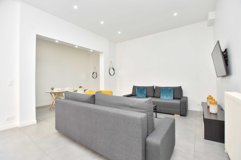 Living area 4, Welcoming Apartment - 1br/6p - Madeleine, Paris