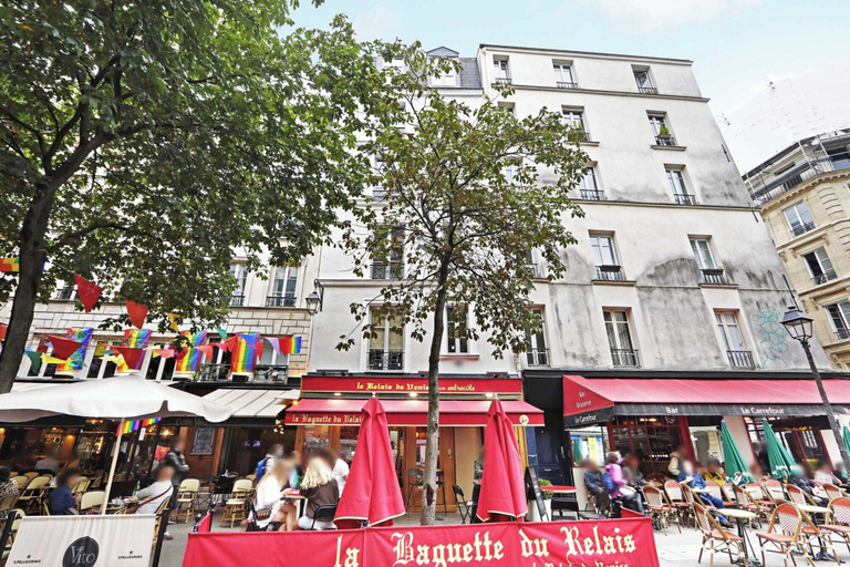 Outdoor dining, Welcoming apt with ac - 1bd/4p - le marais, Paris