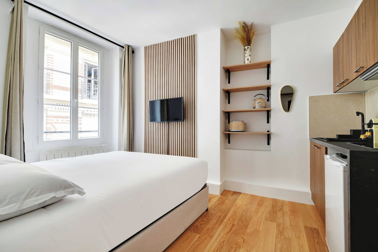 Bedroom 1, Cozy Studio - 2P - Invalides, Paris