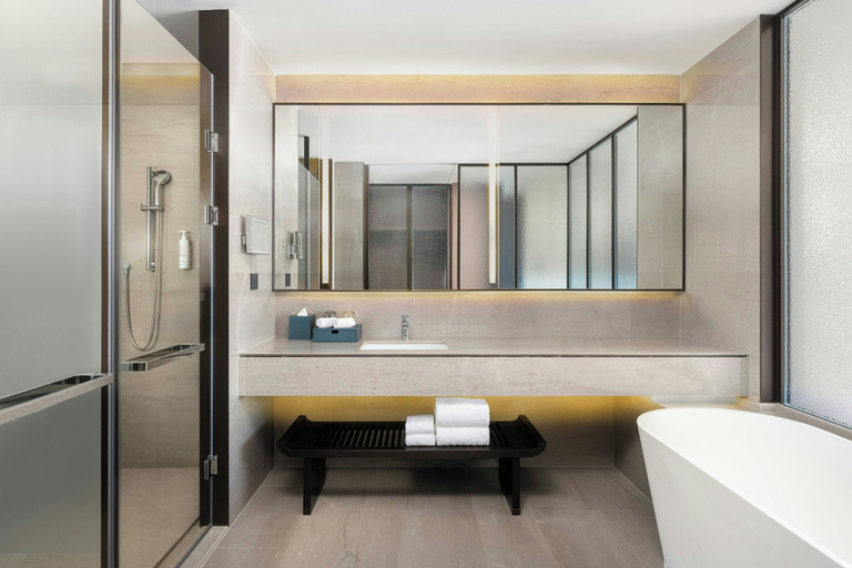 Bathroom 4, Jieyang Marriott Hotel, Jieyang