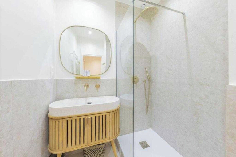 Bathroom, Apartment With 1 Room in Batignolles, Paris