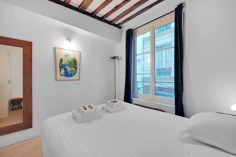 Room 5, Chic & Spacious Apartment - 2br/6p - Sentier, Paris