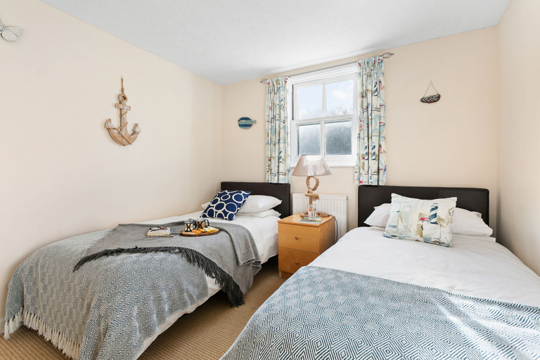 Bedroom 4, Pippin Cottage in Salcombe, Devon