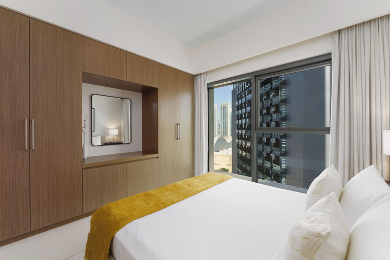 Bedroom 4, Maison Privee - Elevated Living with Spectacular Burj Khalifa Views, Dubai