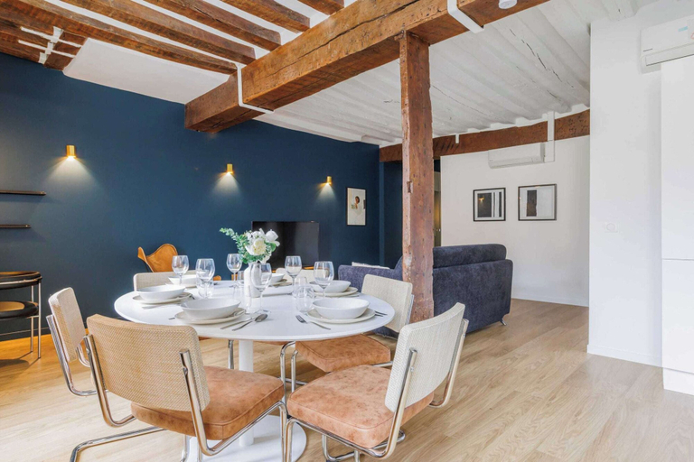 Dining 3, Chic Apartment - 2br/6p - Jardin du Luxembourg, Paris