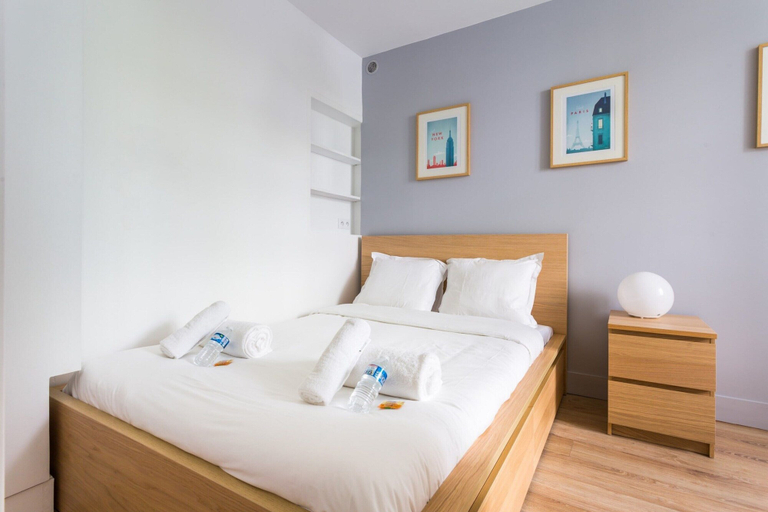 Bedroom 4, Charming Apartment - 1br/4p - Tour Eiffel, Paris