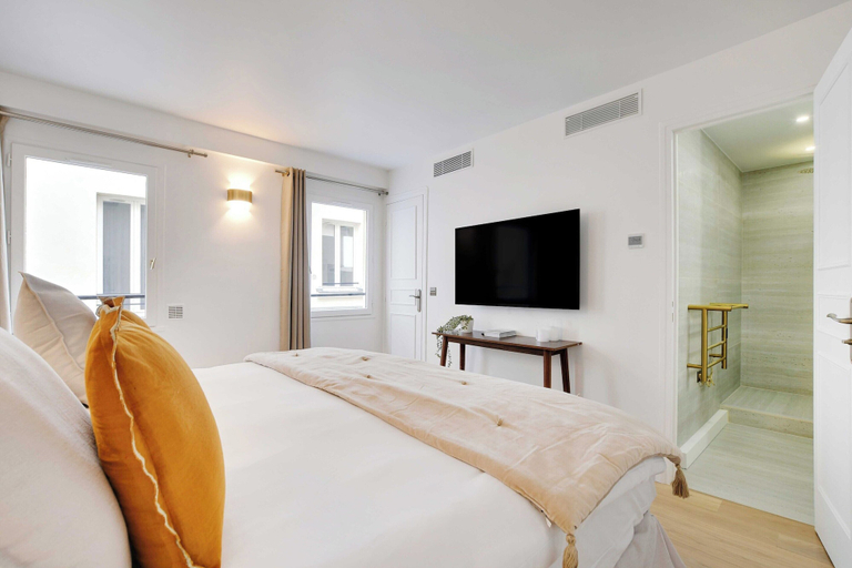 Room 4, Superb apartment with AC-1BR/2P-Le Marais, Paris