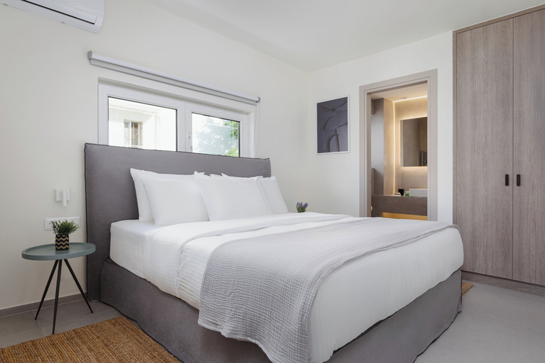 Bedroom 2, Athenian Riviera Coastal Charm Villa, Attica
