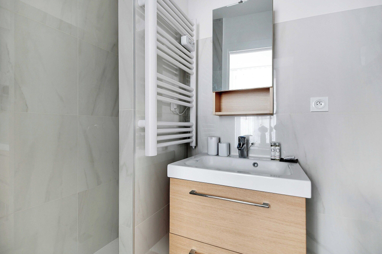 Bathroom, Sweet Studio for 2 Persons - Clignancourt, Paris