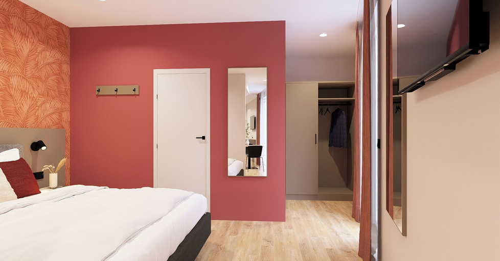 Bedroom 3, Brera Serviced Apartments Böblingen, Böblingen