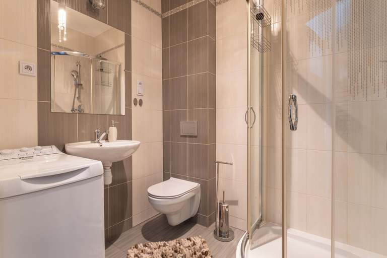 Bathroom 2, Apartament KOLEJOVA 21 - blisko centrum, Nowy Targ
