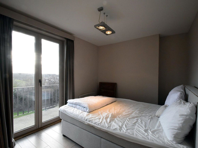 Bedroom 2, Golf en Strand Apartment Near the Beach, West-Vlaanderen