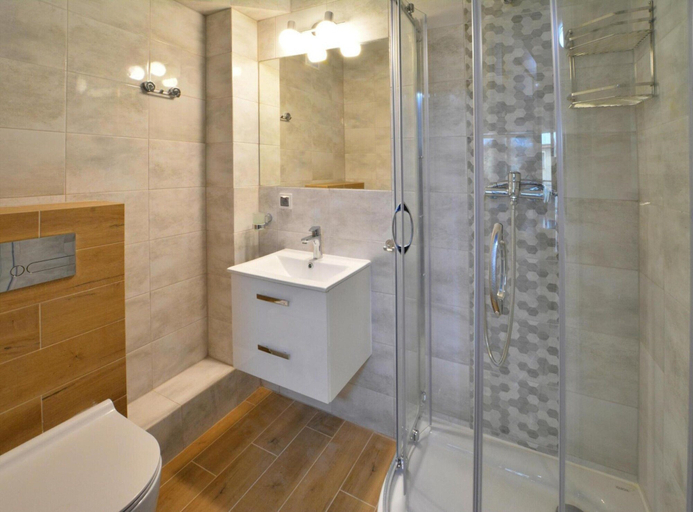 Bathroom, Cozy Holiday Studio, Close to the Beach, Kołobrzeg