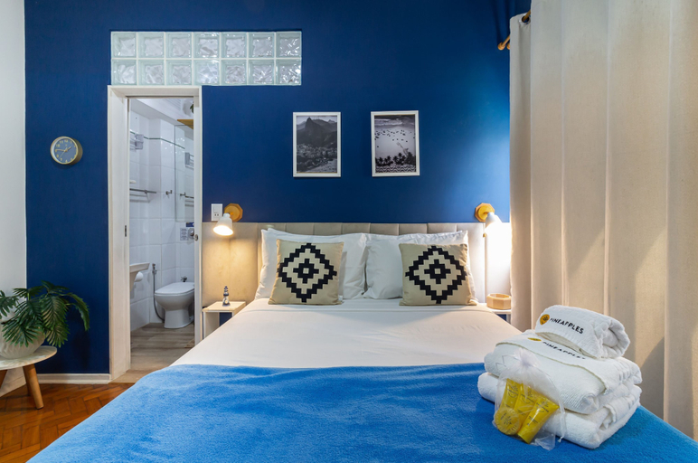 Room 4, Flat in Copacabana 9 Minutes From the Beach Stc202, Rio de Janeiro