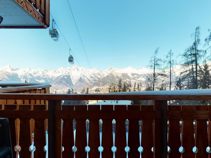 View from property 3, Apartment Surrounded With Nature, Conthey